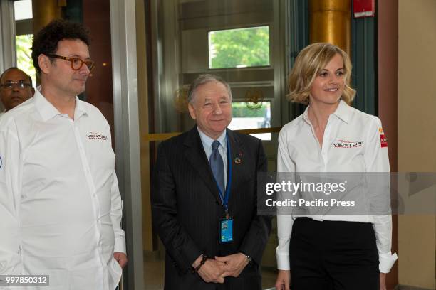 Gildo Pastor, Jean Henri Todt, Susie Wolff attend special event for Forum on Sustainable Development organized by Monaco Permanent Mission.