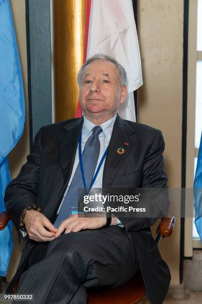Jean Henri Todt attends special event for Forum on Sustainable Development organized by Monaco Permanent Mission.