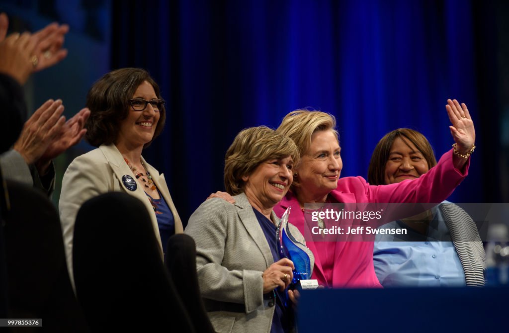 Hillary Clinton Addresses The American Federation Of Teachers Convention