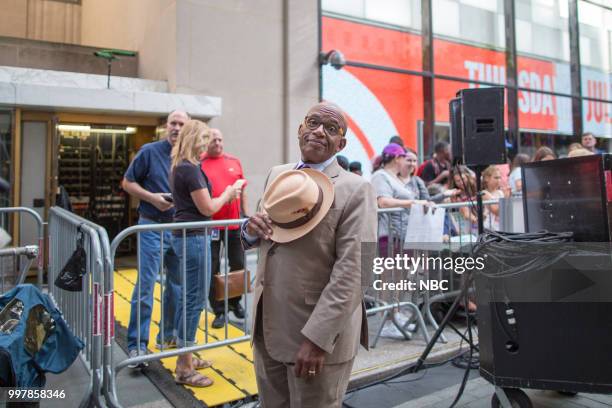 Al Roker on Thursday, July 12, 2018 --