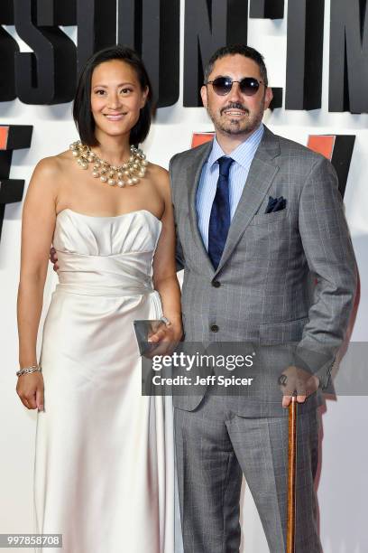 Producer Jake Myers and his wife Kea Wong attend the UK Premiere of "Mission: Impossible - Fallout" at BFI IMAX on July 13, 2018 in London, England.