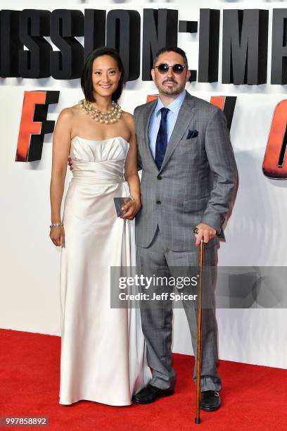 Producer Jake Myers and his wife Kea Wong attend the UK Premiere of "Mission: Impossible - Fallout" at BFI IMAX on July 13, 2018 in London, England.