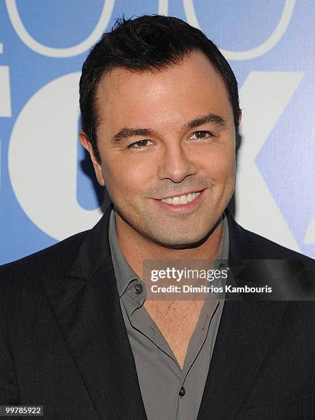 Seth MacFarlane attends the 2010 FOX Upfront after party at Wollman Rink, Central Park on May 17, 2010 in New York City.