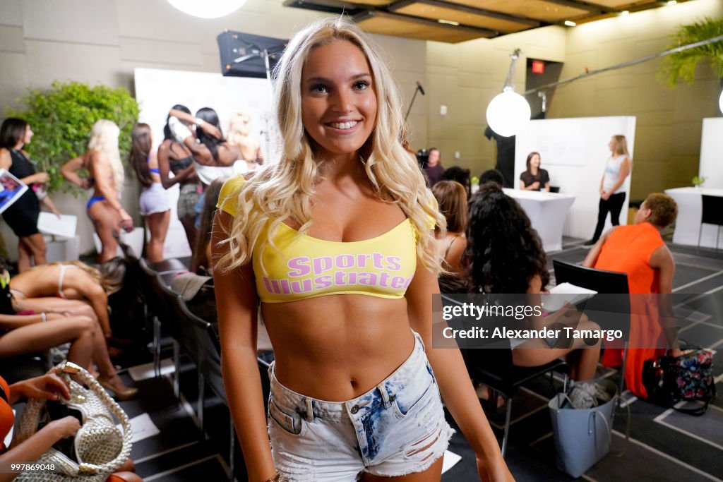 2018 Sports Illustrated Swimsuit at PARAISO During Miami Swim Week, W South Beach - Model Casting Call Day 1