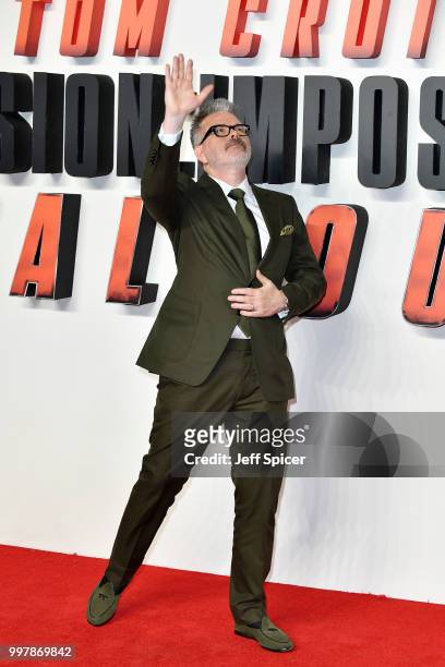 Director Christopher McQuarrie attends the UK Premiere of "Mission: Impossible - Fallout" at BFI IMAX on July 13, 2018 in London, England.