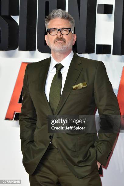 Director Christopher McQuarrie attends the UK Premiere of "Mission: Impossible - Fallout" at BFI IMAX on July 13, 2018 in London, England.