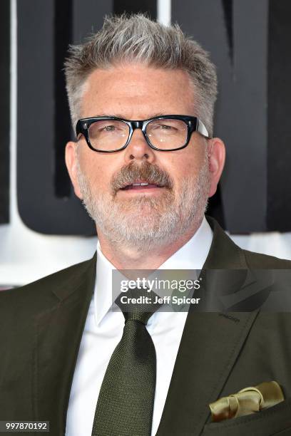 Director Christopher McQuarrie attends the UK Premiere of "Mission: Impossible - Fallout" at BFI IMAX on July 13, 2018 in London, England.