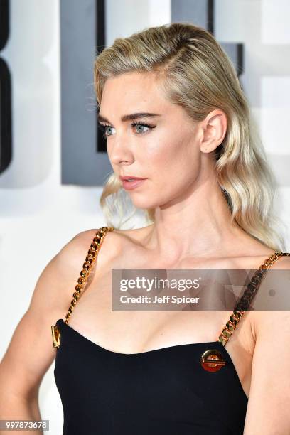 Vanessa Kirby attends the UK Premiere of "Mission: Impossible - Fallout" at BFI IMAX on July 13, 2018 in London, England.