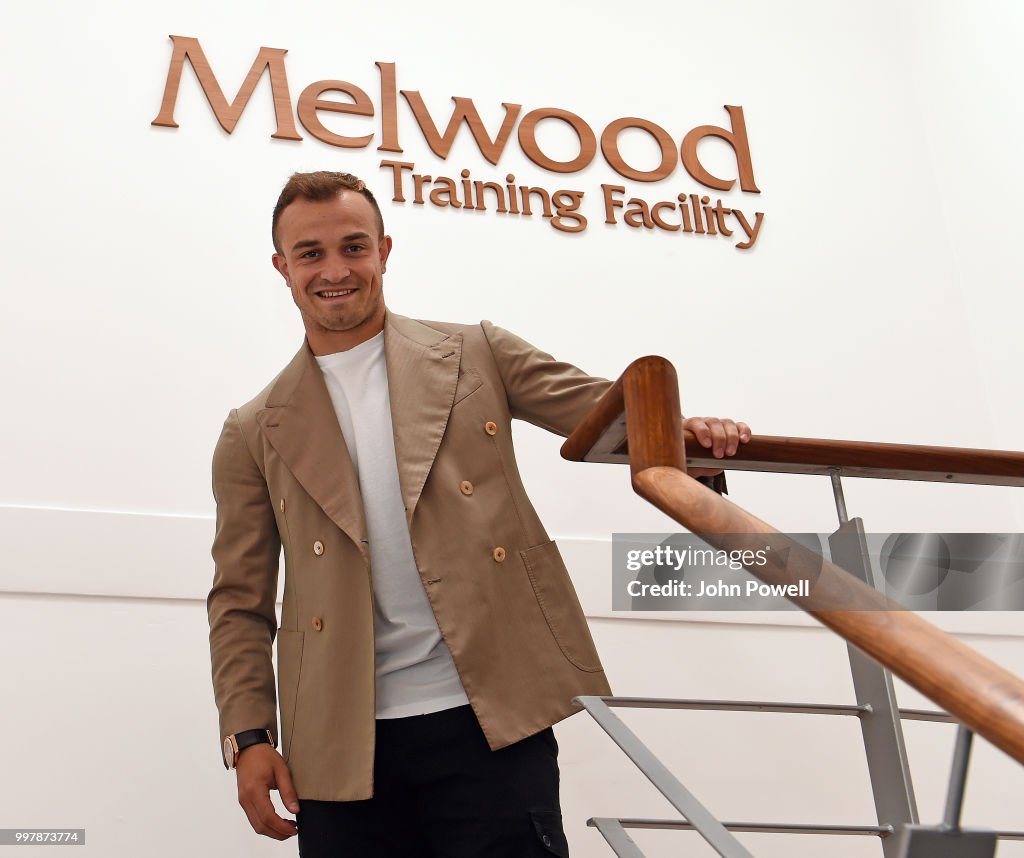 Liverpool Unveil New Signing Xherdan Shaqiri