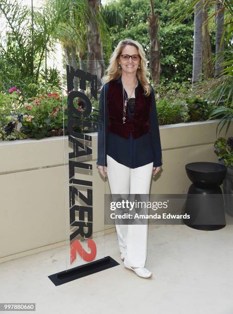 Actress Melissa Leo attends the photo call for Columbia Pictures' "The Equalizer 2" on July 13, 2018 in Los Angeles, California.