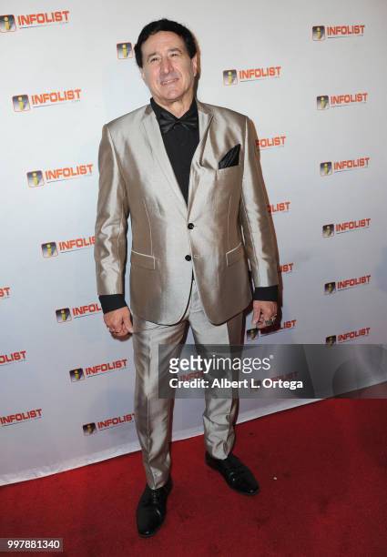 Perris Alexander arrives for the INFOLIST.com's Annual Pre-Comic-Con Party held at OHM Nightclub on July 12, 2018 in Hollywood, California.