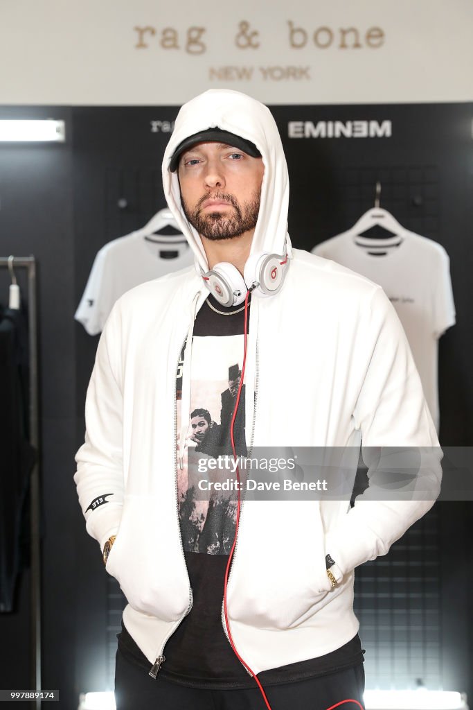Rag & Bone X Eminem London Pop-Up Opening