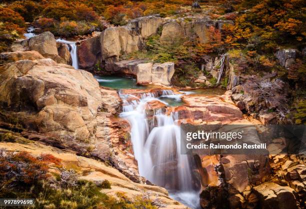 fitz roy waterfall - 2710 - raimondo - fotografias e filmes do acervo