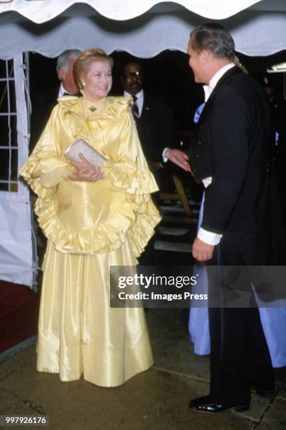 Grace Kelly circa 1982 in New York.