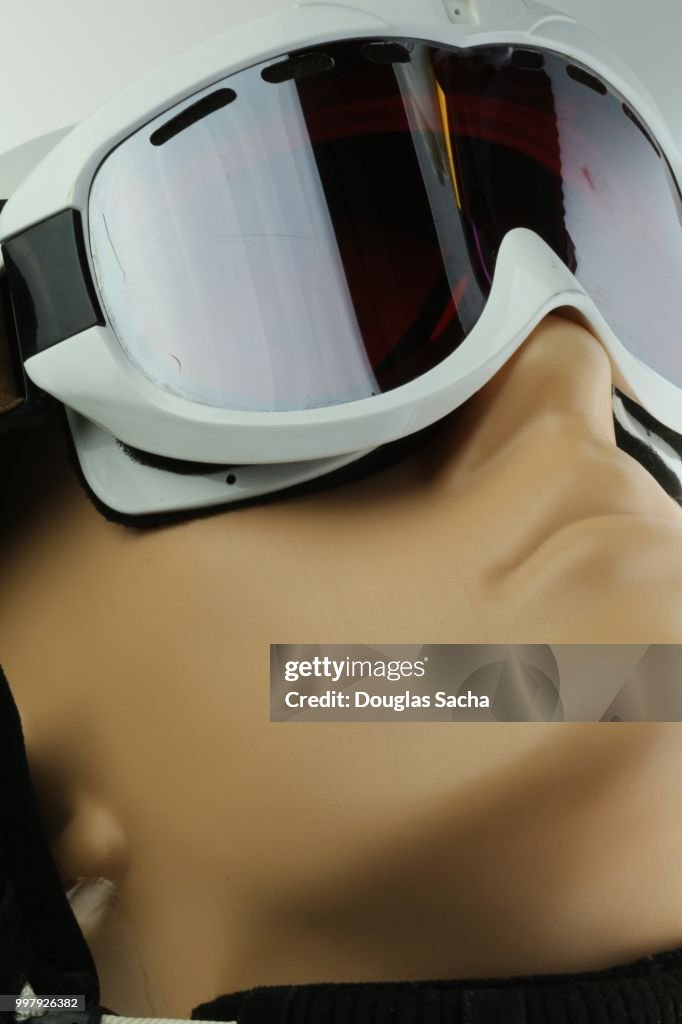 Close-up of Snowboarding Goggles