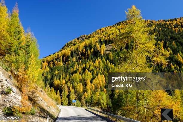 strada delle dolomiti - strada fotografías e imágenes de stock