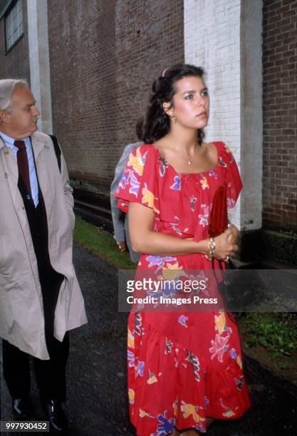 Caroline, Princess of Hanover circa 1982 in New York.