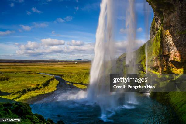 cave of water curtain - hao stock pictures, royalty-free photos & images