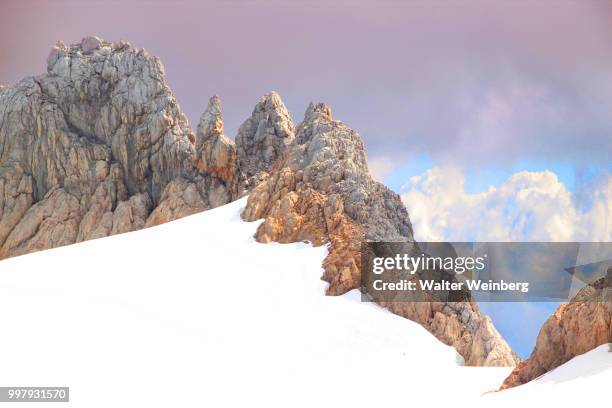 dachstein glacier - weinberg bildbanksfoton och bilder