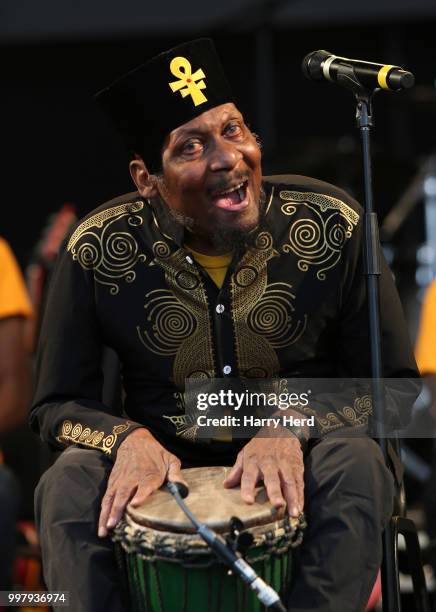 Jimmy Cliff performs at Cornbury Festival at Great Tew Park on July 13, 2018 in Oxford, England.