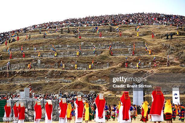 Images of the Inti Raymi festival in Cuzco, Peru, June 24, 2007. The Inti Raymi festival is the most spectacular Andean festival with over 500 actors...