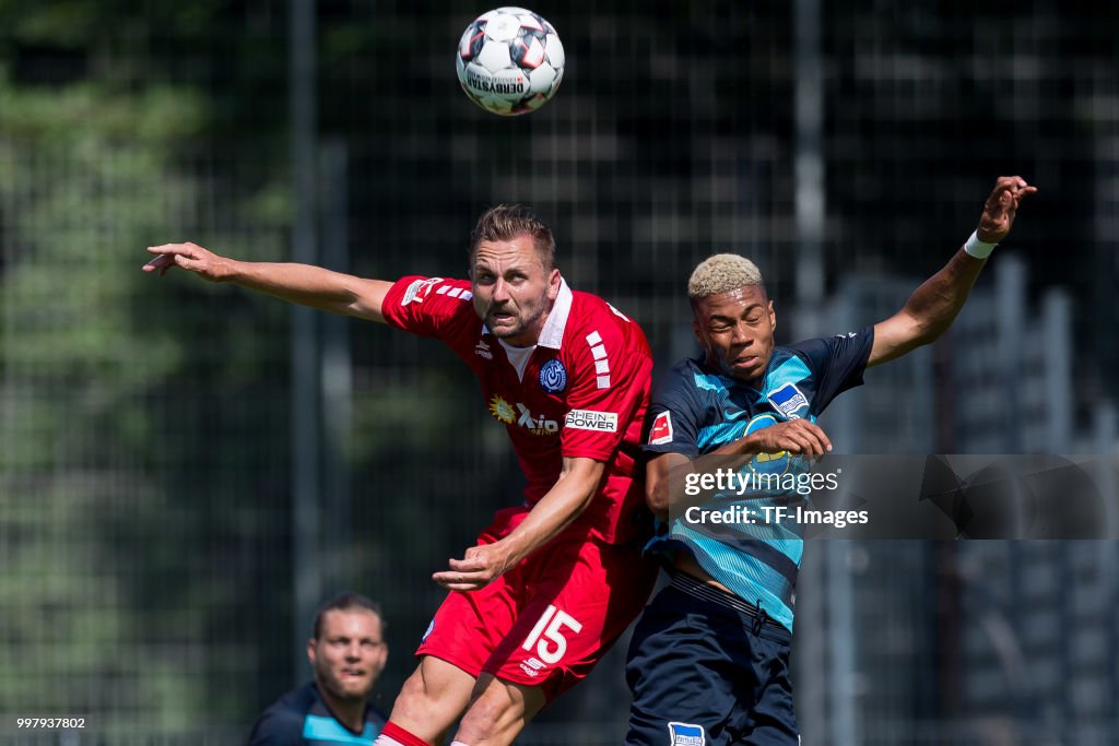 Hertha BSC v MSV Duisburg - TEDi-Cup