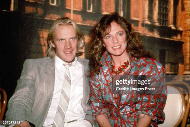 Alexander Godunov and Jacqueline Bisset circa 1984 in New York City.