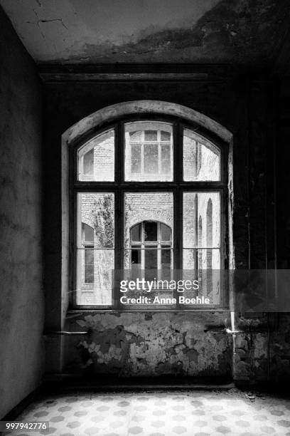 window with a view, beelitz - beelitz stock pictures, royalty-free photos & images