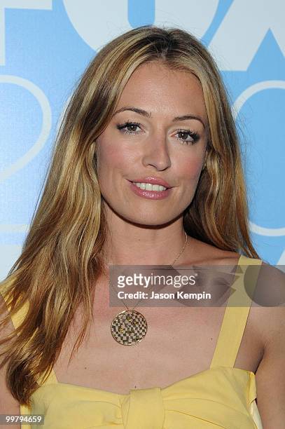 Personality Cat Deeley attends the 2010 FOX Upfront after party at Wollman Rink, Central Park on May 17, 2010 in New York City.