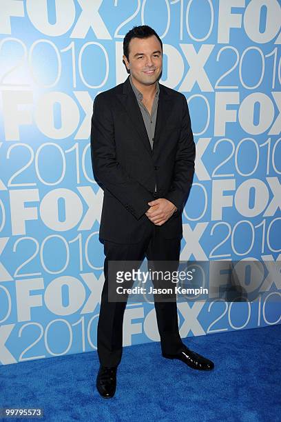 Writer Seth MacFarlane attends the 2010 FOX Upfront after party at Wollman Rink, Central Park on May 17, 2010 in New York City.