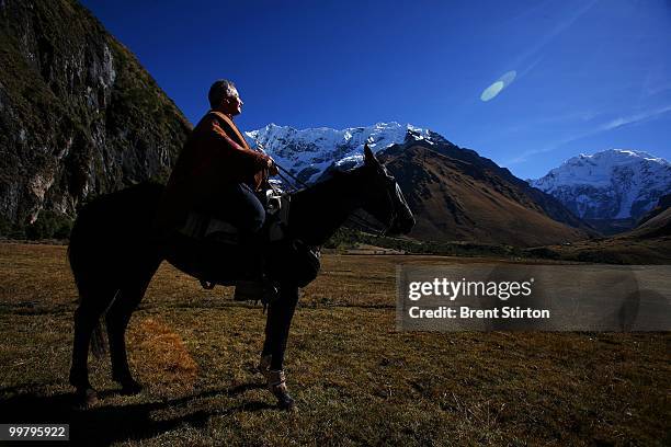 Images taken at Salkantay Lodge and Trek facility, located in the high plane of the Saraypampa area, Saraypampa, Peru, June 26, 2007. This unique and...