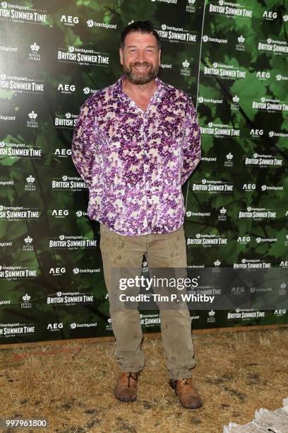 Nick Knowles attends as Barclaycard present British Summer Time Hyde Park at Hyde Park on July 13, 2018 in London, England.