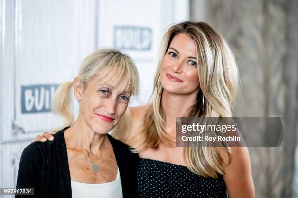 Constance Shulman and Cece King discusse "The Broken Ones" with the build series at Build Studio on July 13, 2018 in New York City.