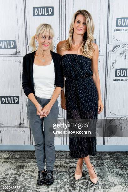 Constance Shulman and Cece King discusse "The Broken Ones" with the build series at Build Studio on July 13, 2018 in New York City.