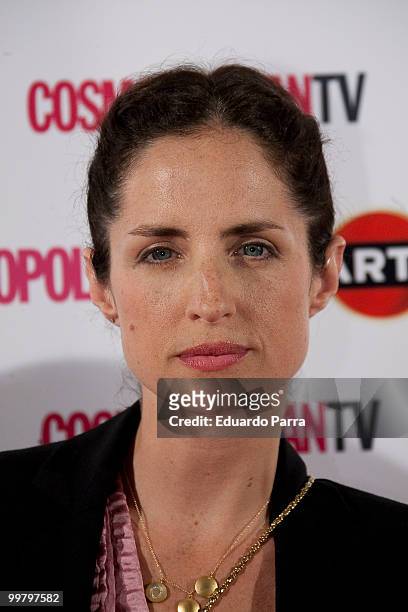 Carolina Herrera attends Cosmopolitan, fragance of the year photocall at Lara Theatre on May 17, 2010 in Madrid, Spain.
