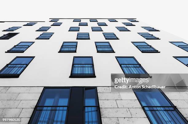 blue windows - anton schedlbauer stock pictures, royalty-free photos & images