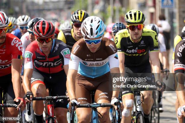 Patrick Bevin of New Zealand and BMC Racing Team / Tony Gallopin of France and Team AG2R La Mondiale / Luke Durbridge of Australia and Team...