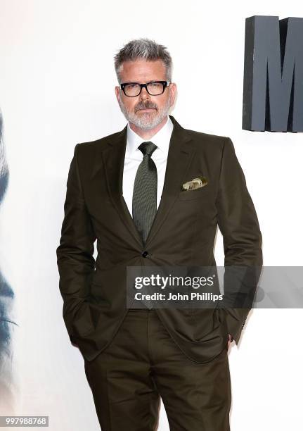 Director Christopher McQuarrie attends the UK Premiere of 'Mission: Impossible - Fallout' at the BFI IMAX on July 13, 2018 in London, England.