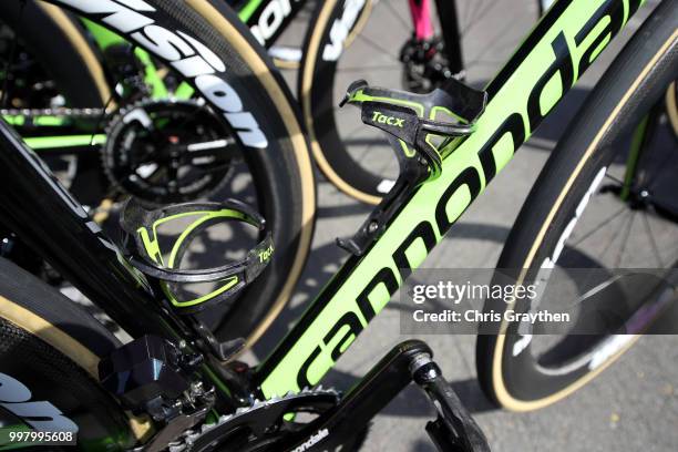 Rigoberto Uran of Colombia and Team EF Education First - Drapac P/B Cannondale Bike / Tacx Bottle holder / during the 105th Tour de France 2018,...