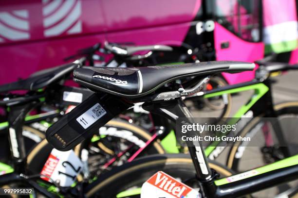 Rigoberto Uran of Colombia and Team EF Education First - Drapac P/B Cannondale Bike / Prologo saddle / during the 105th Tour de France 2018, Stage 7...