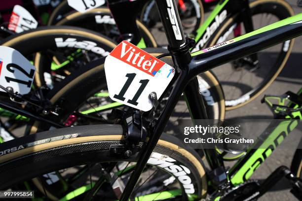 Rigoberto Uran of Colombia and Team EF Education First - Drapac P/B Cannondale Bike / during the 105th Tour de France 2018, Stage 7 a 231km stage...