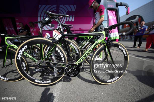 Rigoberto Uran of Colombia and Team EF Education First - Drapac P/B Cannondale / Cannondale Bike / during the 105th Tour de France 2018, Stage 7 a...