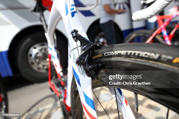 Arnaud Demare of France and Team Groupama FDJ / Lapierre Bike / Brake / Detail view / during the 105th Tour de France 2018, Stage 7 a 231km stage...