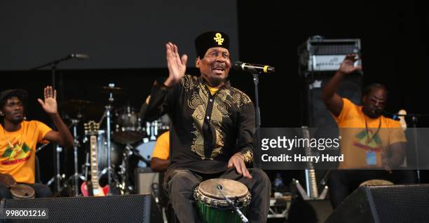Jimmy Cliff performs at Cornbury Festival on July 13, 2018 in Oxford, England.