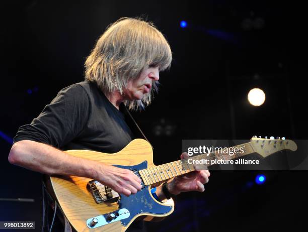 American jazz guitarist Mike Stern at the Wings of Freedom concert at the Sziget Festival in Budapest, Hungary, 8 August 2017. The Sziget Festival,...