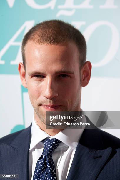 Gonzalo Miro attends the Cosmopolitan - Fragance of the Year photocall at Lara Theatre on May 17, 2010 in Madrid, Spain.