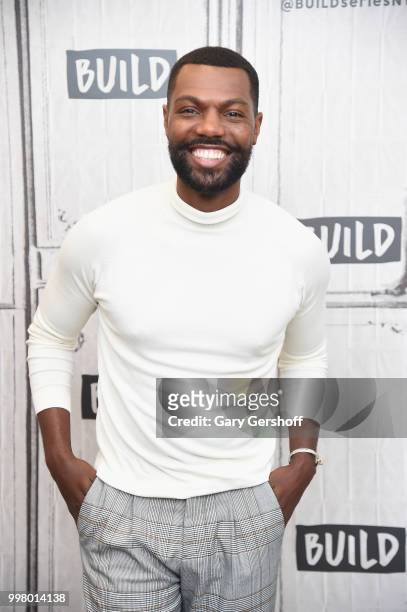 Actor Will Catlett visits Build Series to discuss the drama series 'Love Is__' at Build Studio on July 13, 2018 in New York City.