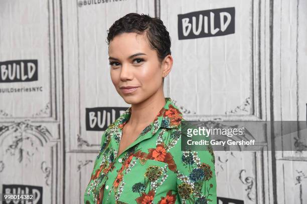 Actress Michele Weaver visits Build Series to discuss the drama series 'Love Is__' at Build Studio on July 13, 2018 in New York City.