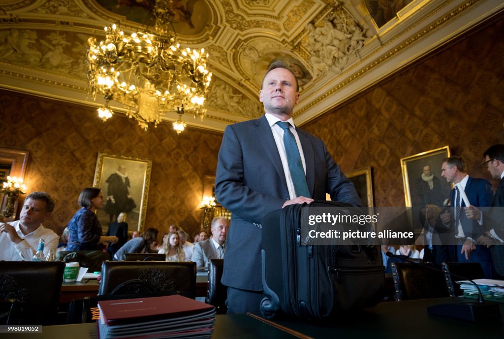 Special session internal affairs committee in Hamburg