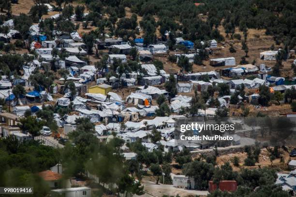 Moria is a refugee camp used as a hot spot for refugees to be recorded and apply the asylum application. Moria is near the city of Mytilene in Lesvos...